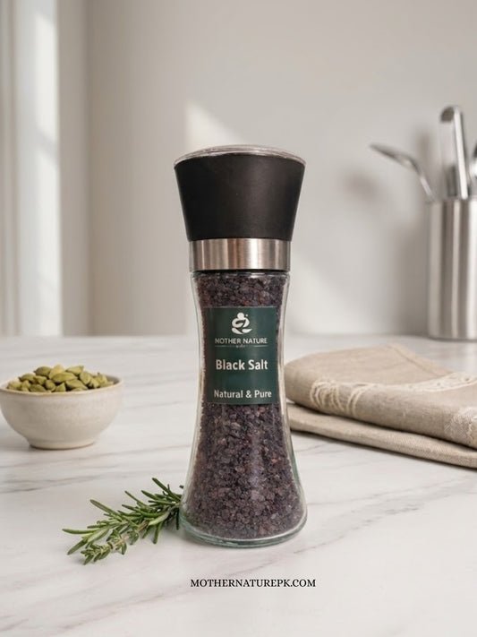 Set of 3 Grinders (Black Salt + Black Pepper + Pink Salt)