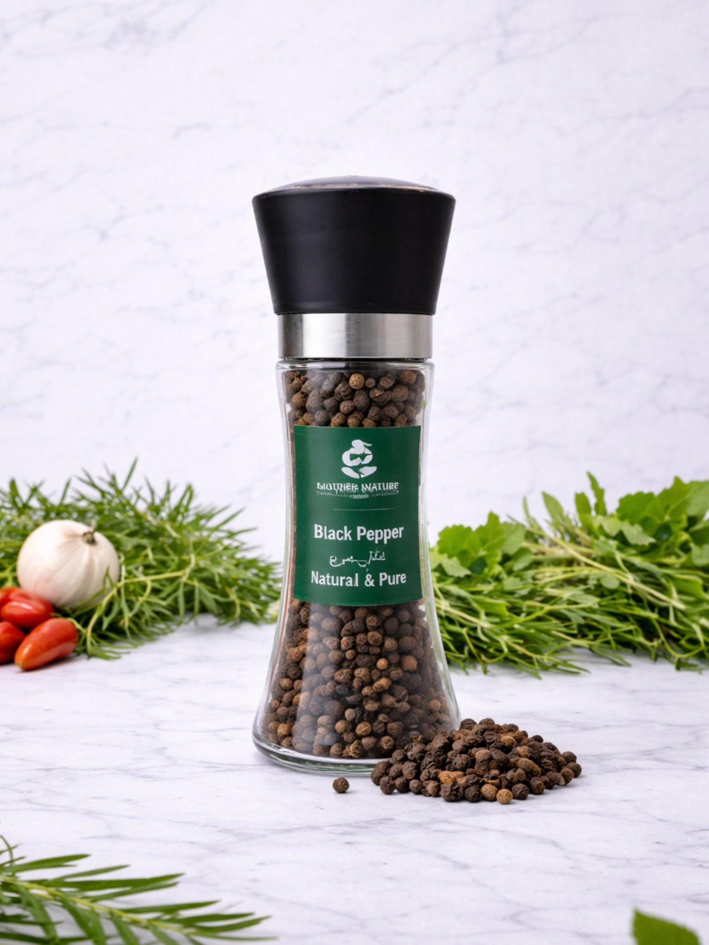 Premium Grinder Set of 3 – Spice Fusion, Himalayan Pink Salt & Black Pepper
