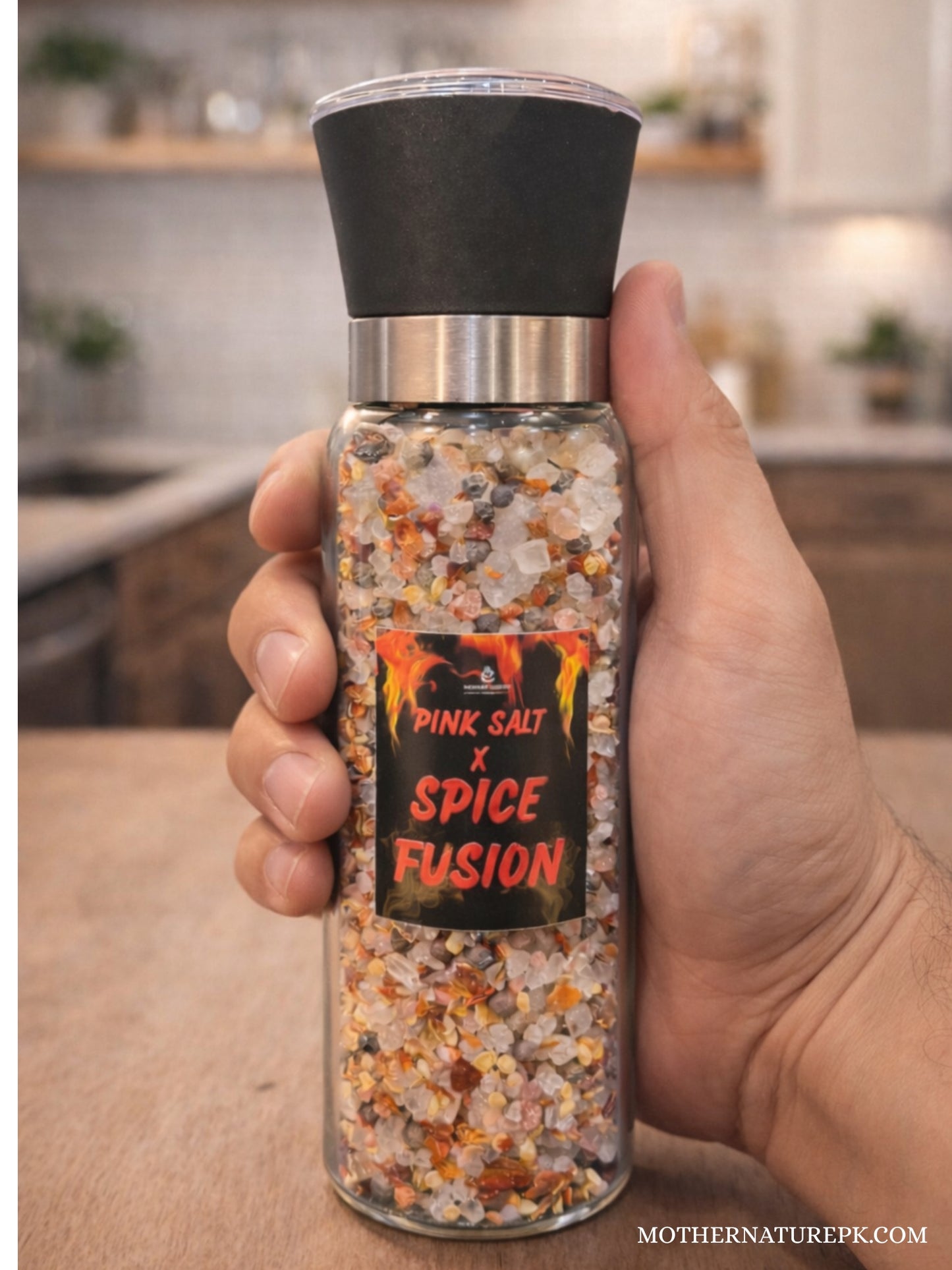 Himalayan Pink Salt x Spice Fusion Grinder |