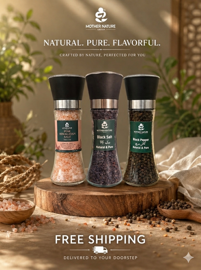 𝗦𝗲𝘁 𝗼𝗳 𝟯 – 𝗣𝗿𝗲𝗺𝗶𝘂𝗺 𝗦𝗽𝗶𝗰𝗲 𝗚𝗿𝗶𝗻𝗱𝗲𝗿𝘀 | 𝗣𝗶𝗻𝗸 𝗦𝗮𝗹𝘁 + 𝗕𝗹𝗮𝗰𝗸 𝗦𝗮𝗹𝘁 + 𝗕𝗹𝗮𝗰𝗸 𝗣𝗲𝗽𝗽𝗲𝗿