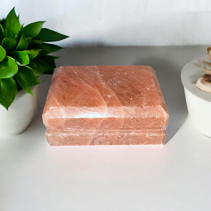 Pain Reliever-Pink Salt Massage Stone