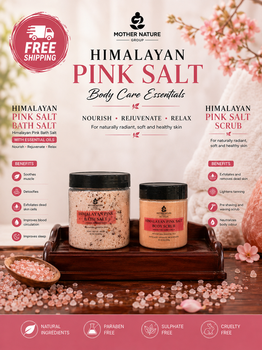 𝐇𝐢𝐦𝐚𝐥𝐚𝐲𝐚𝐧 𝐏𝐢𝐧𝐤 𝐖𝐞𝐥𝐥𝐧𝐞𝐬𝐬 𝐃𝐮𝐨 – 𝐁𝐨𝐝𝐲 𝐒𝐜𝐫𝐮𝐛 + 𝐁𝐚𝐭𝐡 𝐒𝐚𝐥𝐭 | 𝐒𝐚𝐥𝐭 𝐓𝐡𝐞𝐫𝐚𝐩𝐲 𝐀𝐭 𝐇𝐨𝐦𝐞