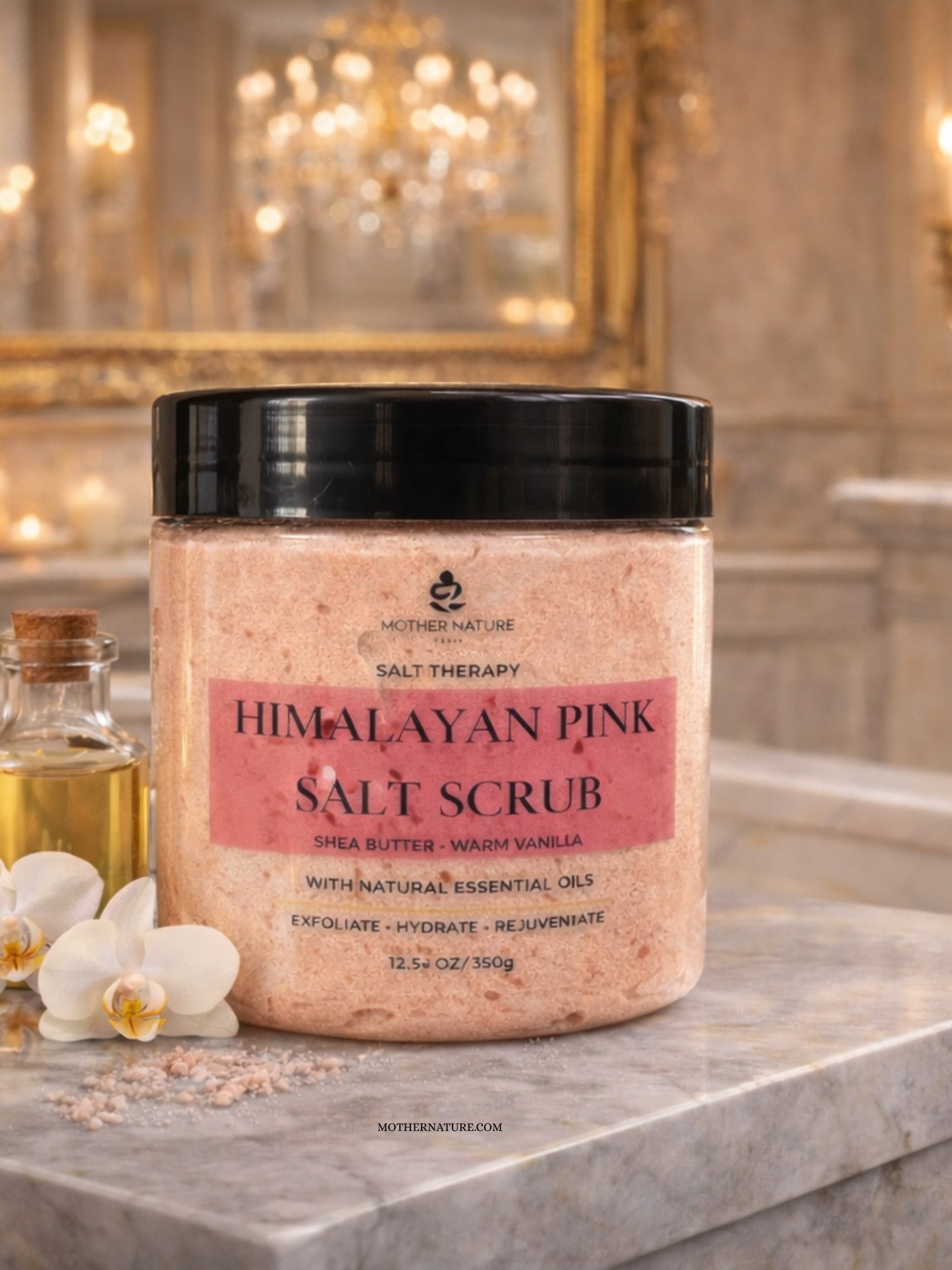 Himalayan Pink Salt Body Scrub-350g