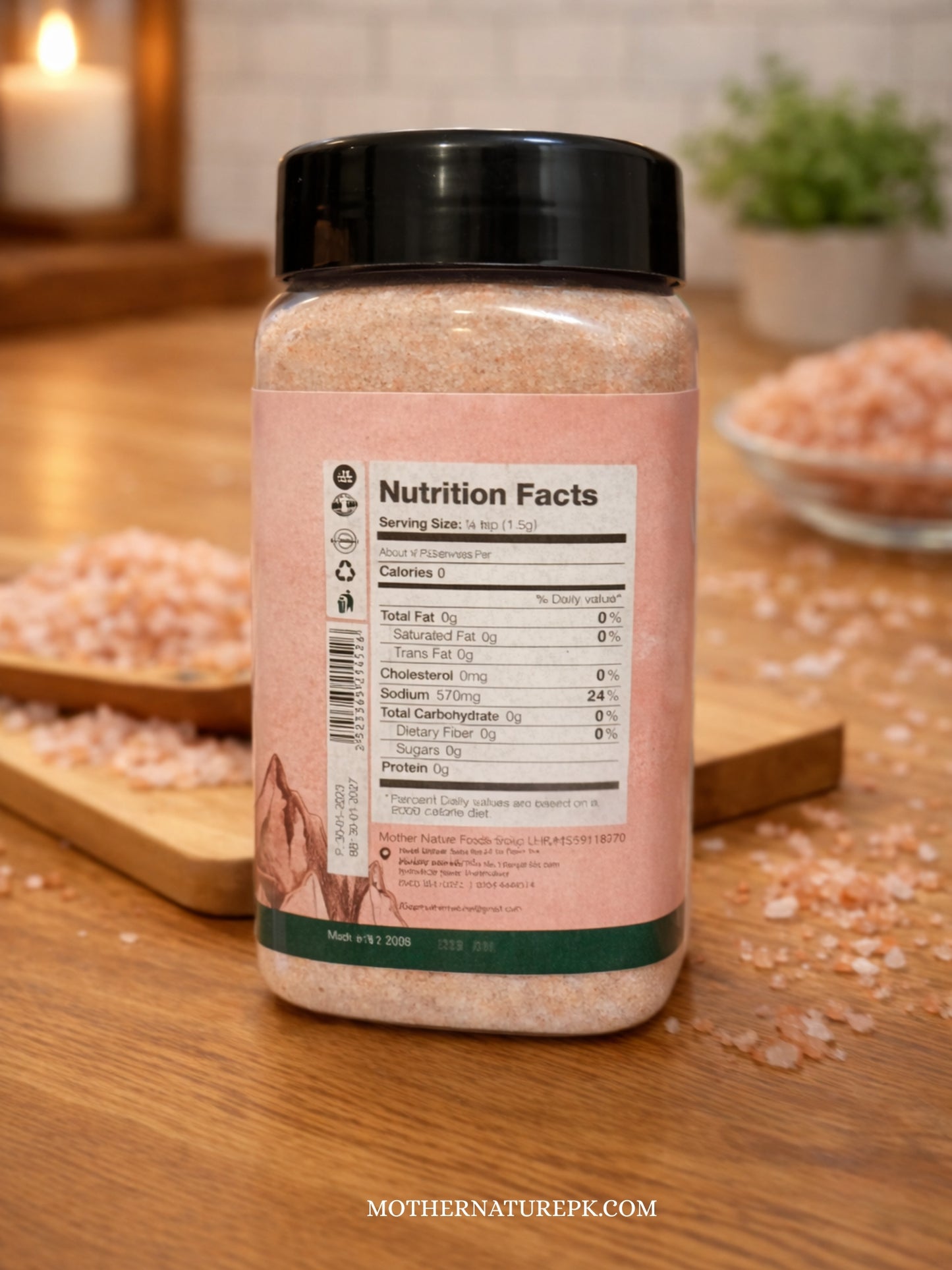 Pink Himalayan Salt - 600g